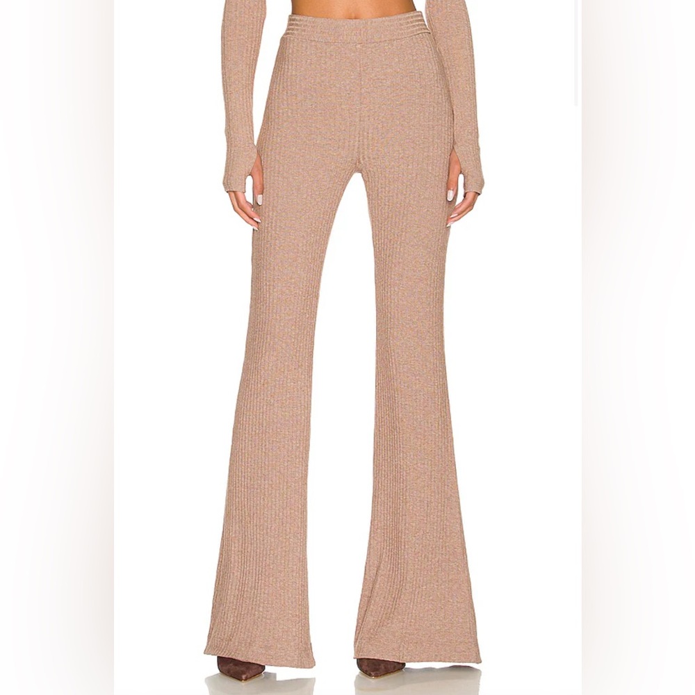ALIX NYC Tan Boot Cut Flare Pants